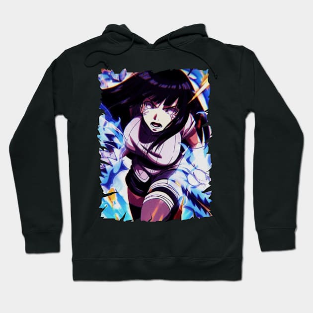 HINATA HYUGA MERCH VTG Hoodie by funnymushroomz